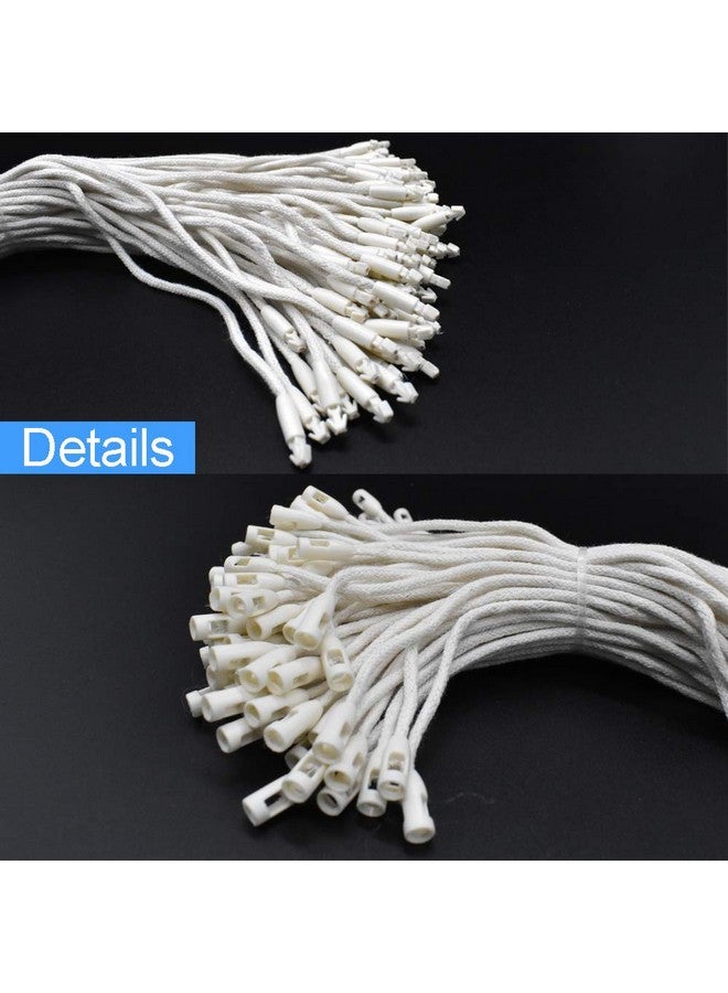 Renashed 7.7" 500 Pcs Cotton Hang Tag String Fasteners For Gifts Luggage Label Attachment Clothing - Image 3