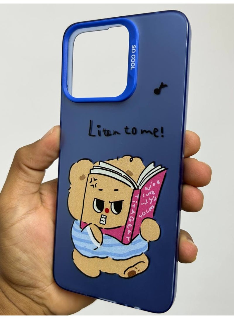 New Cartoon Design Back Cover Compatible with Phone Honor X7C - Image 1