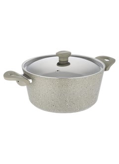 Top Chef Granite Cooking Pot 22cm -Beige  - Image 1