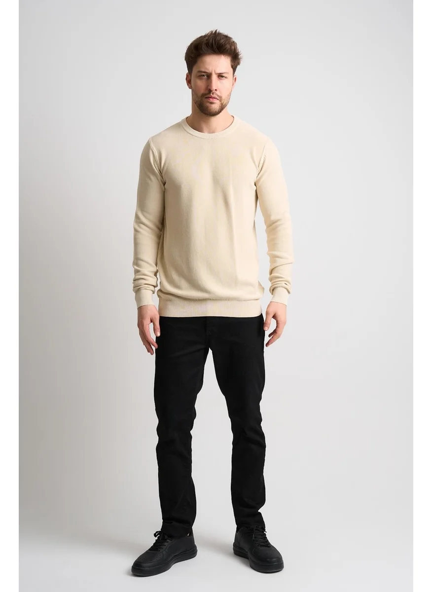 Alexander Gardi Alexandergardi Long Sleeve Textured Basic Knitwear Sweater