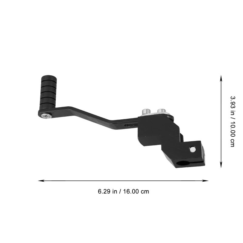 Motorcycle Gear Shift Lever And Pedal Black Heel Toe Foot Shifter - Image 3