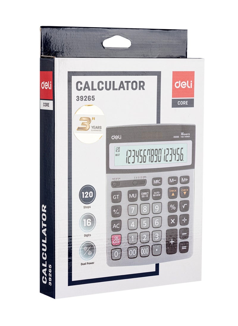 Deli Desktop Stapler With 16 Digit Display And Metal Body  - Image 1