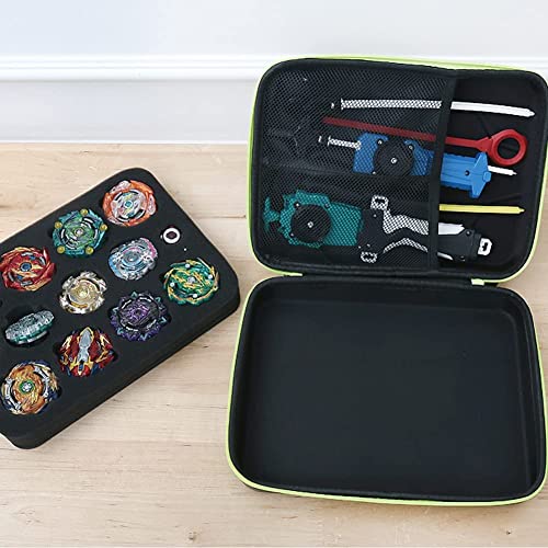 LENITH PICCOSURF Battling Tops Soft Carrying Cross Bag Case Storage Organizer with Shoulder Strap for Burst Spinning Tops Launcher Storage Box - Image 4