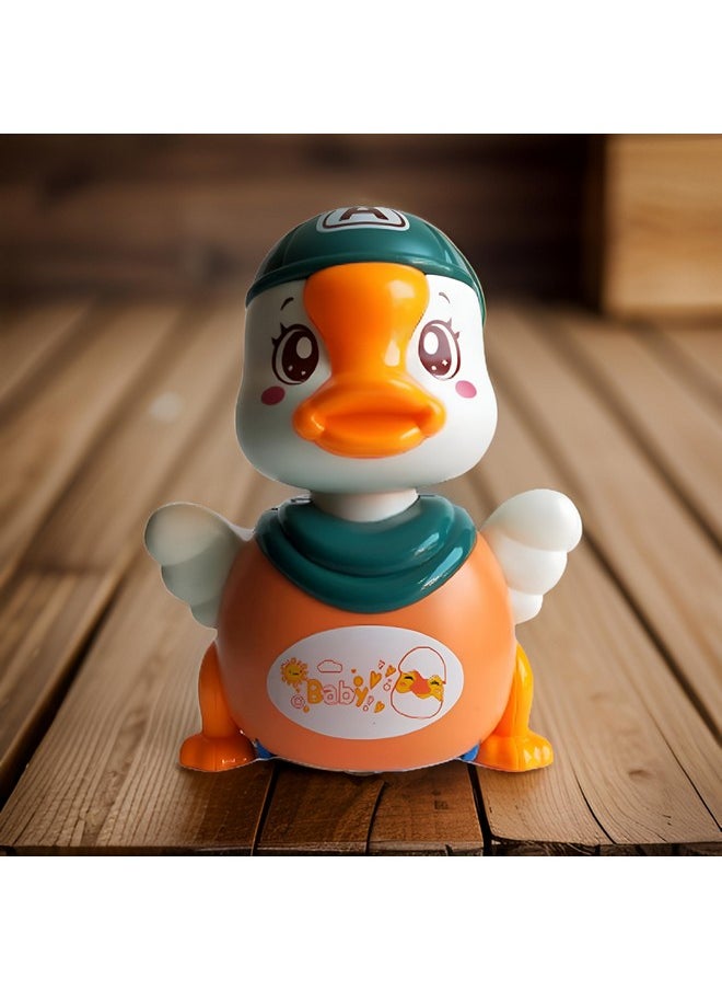 Salvus App SOLUTIONS Salvus APP SOLUTIONS Musical Funny Duck Toys for Kids - Quirky Melodies and Waddling Wonders (Multicolor_5x6.5 Inch)  - Image 2