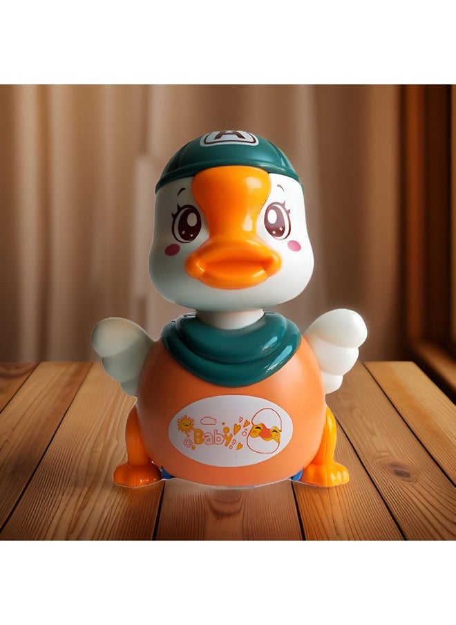 Salvus App SOLUTIONS Salvus APP SOLUTIONS Musical Funny Duck Toys for Kids - Quirky Melodies and Waddling Wonders (Multicolor_5x6.5 Inch)  - Image 1