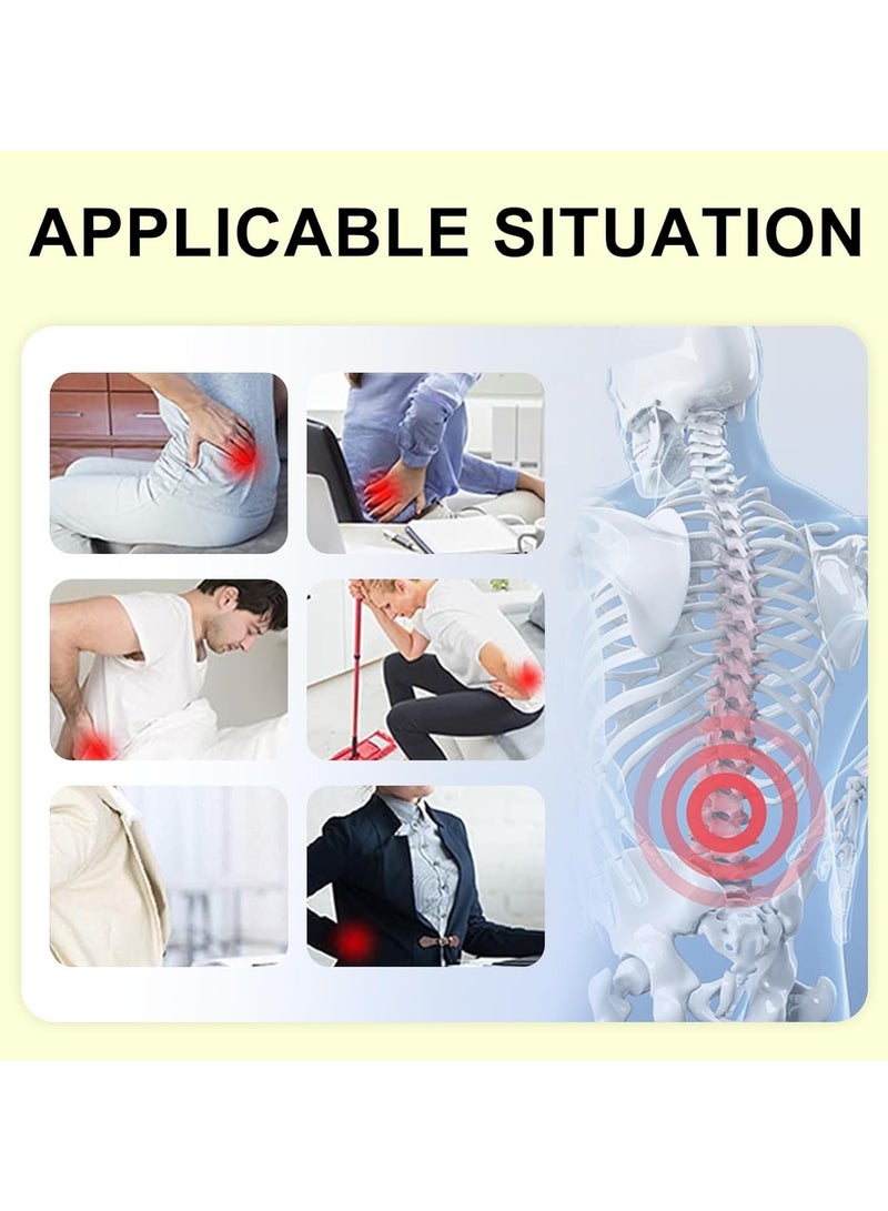 general Back support belt for lower back support, unisex lumbar support belt for herniated discs, muscle strains, sprains, fractures and recovery, breathable and adjustable lumbar protectors - Image 3