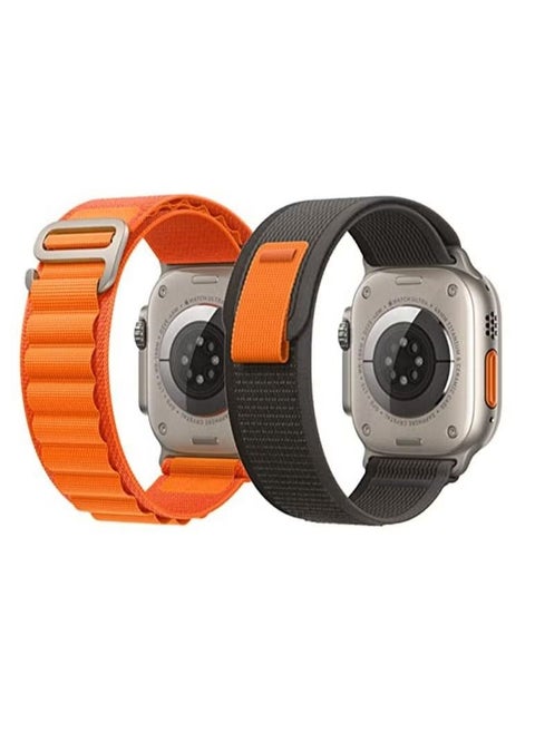 2 Pack Orange Alpine Loop Trail Loop