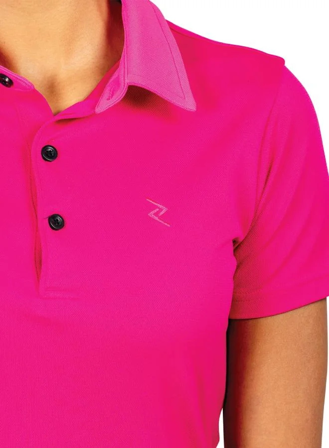 ZAECY Women's Short-Sleeve Polo