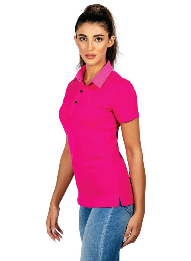 ZAECY Women's Short-Sleeve Polo