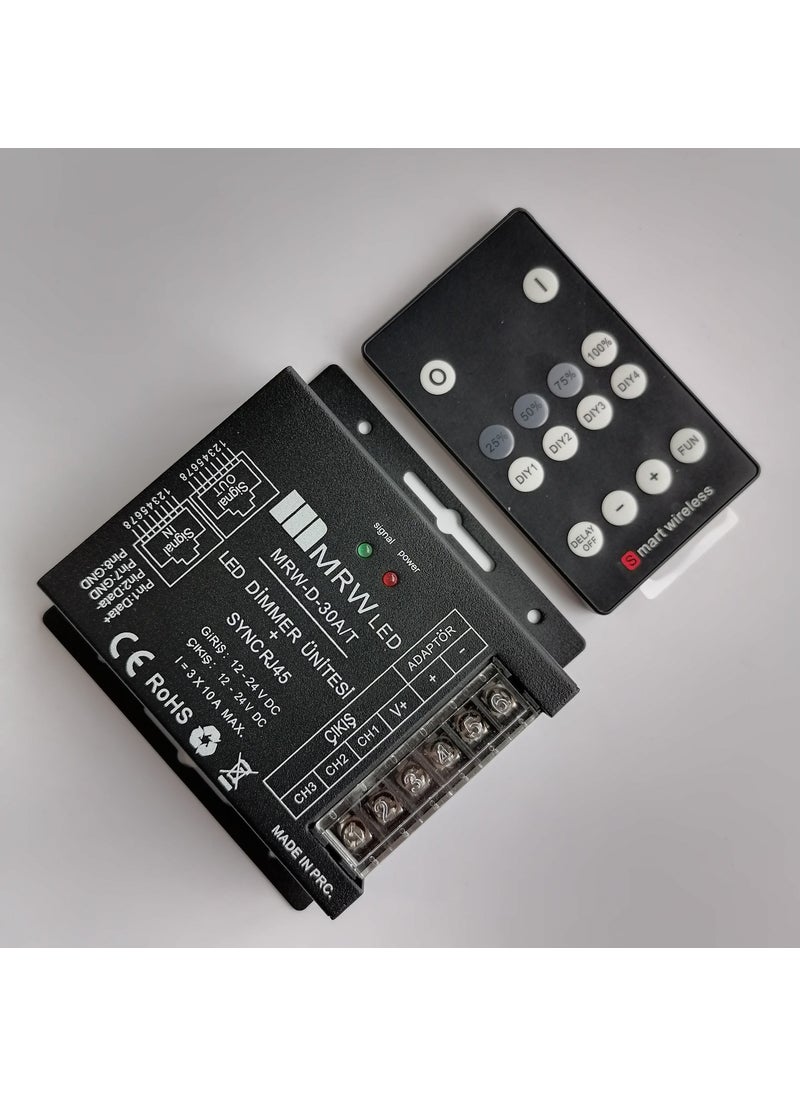 Mervesan - MRW-D-30A/T 360W-720W 30 Ampere LED Dimmer Control - Image 1