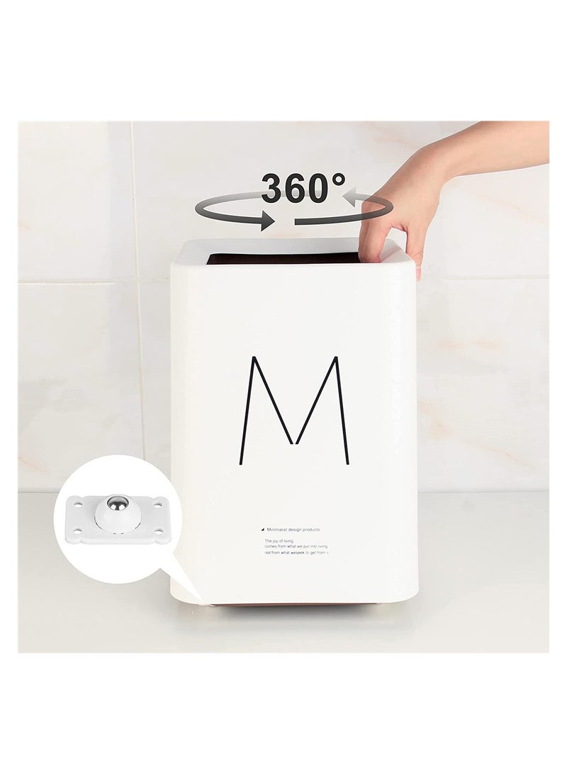 SYOSI 4 Pieces Self Adhesive Casters Mini Swivel Wheels 360 Degree Swivel Wheels Stainless Steel Material Handling Board Casters Adhesive Pulleys for Boxes Trash Can Small Furniture Cabinets - Image 2