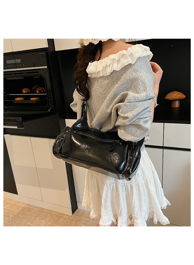 KUYING New Fashionable Simple Retro Underarm Bag  - Image 2