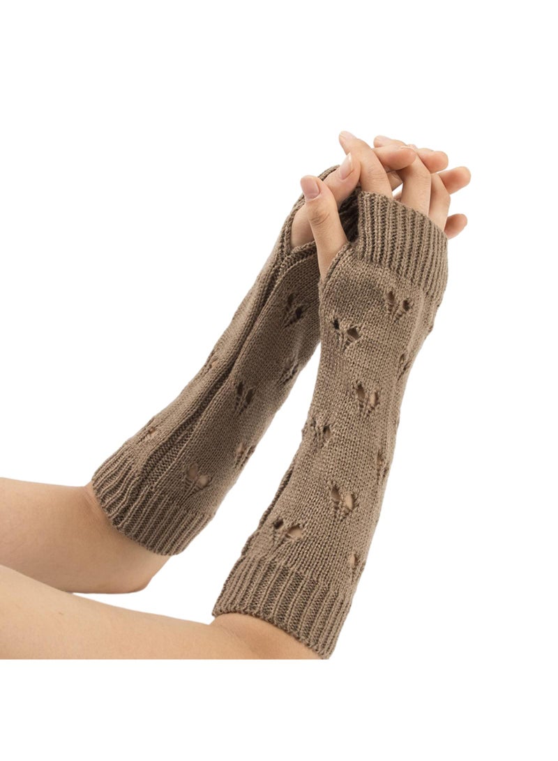 Sweet seven Fairy Gloves - Ripped Crochet Arm Warmers for Halloween, Masquerade, Cosplay, Funny Costumes, and Gifts - Image 2