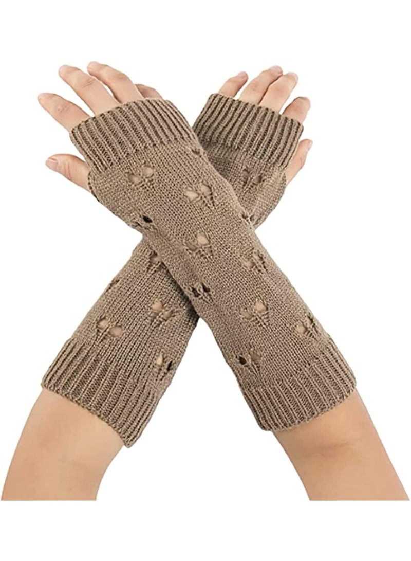 Sweet seven Fairy Gloves - Ripped Crochet Arm Warmers for Halloween, Masquerade, Cosplay, Funny Costumes, and Gifts - Image 4