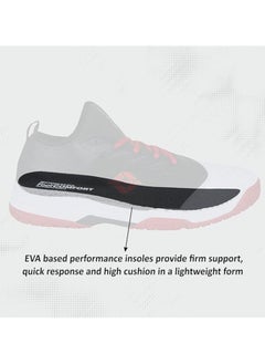 Nivia Men Zeal 2.0: The Perfect Tennis Court Shoes | UK-9 / EU-43 / US-10 | Material: Air Mesh | Ideal for Men | Closure Type: Lace-Up | High-Wear Durability | Lightweight Shoe  - Image 1