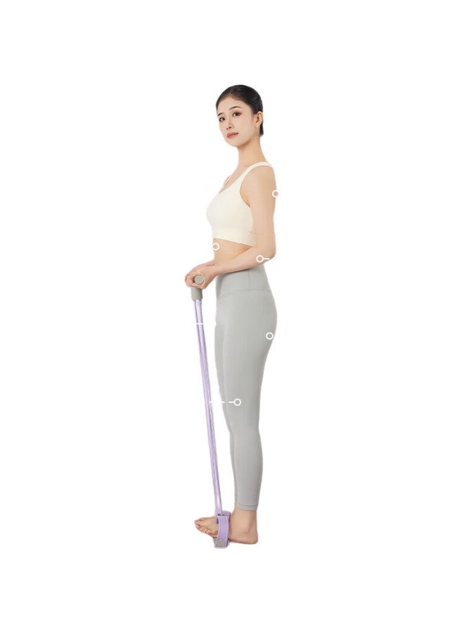 JD.com Foot Pedal Resistance Band Yoga Tension Rope Fitness Equipment Sit-Up Assistant Foot Tread Abdominal Curl Green - Image 2