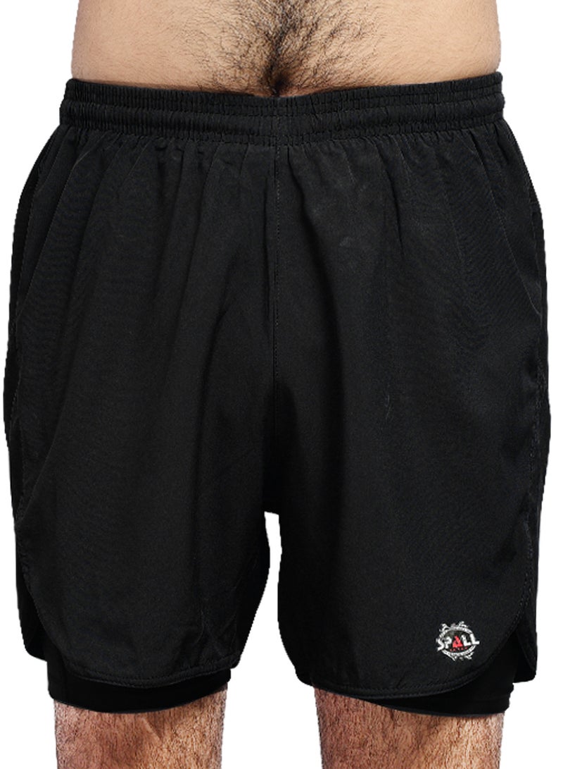 Spall Running Shorts Lightweight Quick Dry For Gym Workout Basketball Sports Athletic Cycling Exercise Jogging Fitness Bodybuilding Training Ideal For Men - Image 1