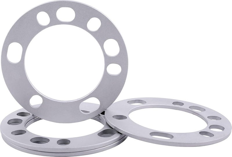 ZHTEAPR 4pc 6mm Universal Wheel Spacers Adapters for Toyota, Chevy, GMC, Ford, and Dodge - Image 1