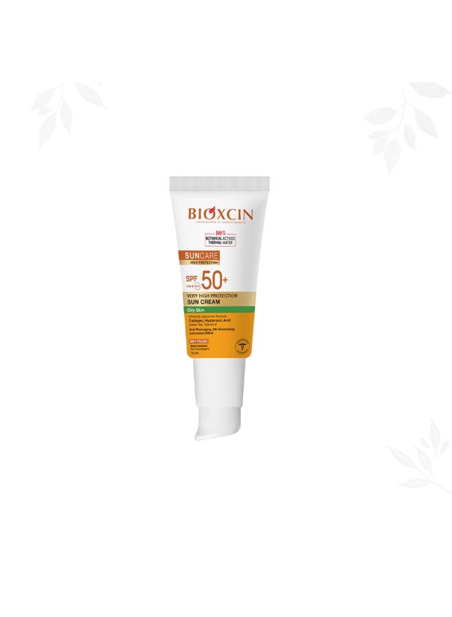 بيوكسين كريم حماية فائقة من الشمس للبشرة الدهنية +50 SPF - Image 1