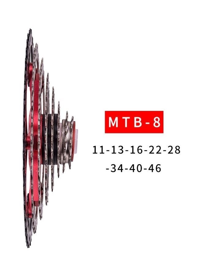 yongsheng 8 Speed Sprocket Compatible with 46T Cogs Mountain Bike Freewheel Bike Micro Spline Cassette  - Image 5