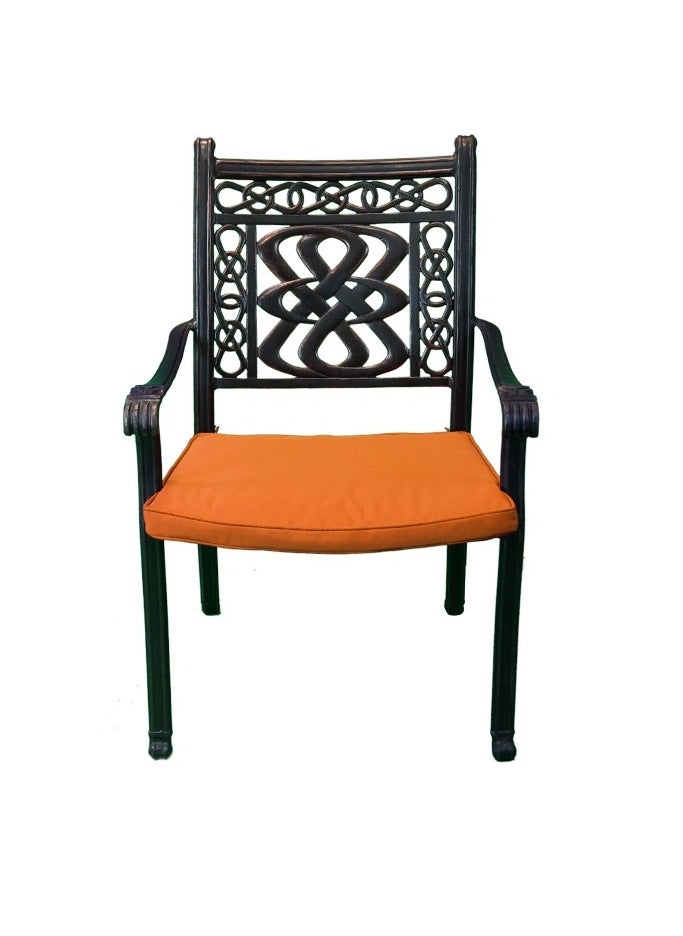 Schondor Furniture Bremen | Arm Chair | Outdoor Furniture | Made in Aluminum Cast | Patio | Garden | Backyard | Restaurants  - Image 1