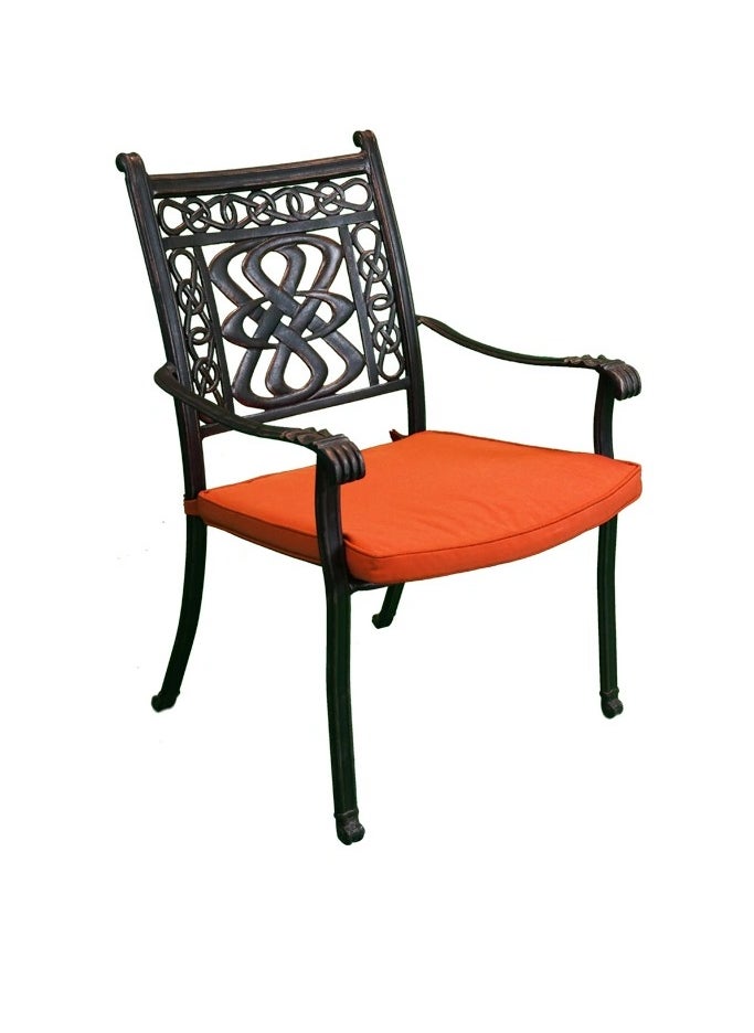 Schondor Furniture Bremen | Arm Chair | Outdoor Furniture | Made in Aluminum Cast | Patio | Garden | Backyard | Restaurants  - Image 3