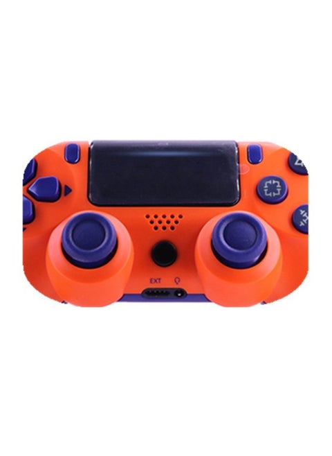 Source Wireless Bluetooth PS4 Handle Six Axis Ps Game Handle Dual Shock P4 Controller Pro Handle-Product Color:Orange---snowflake