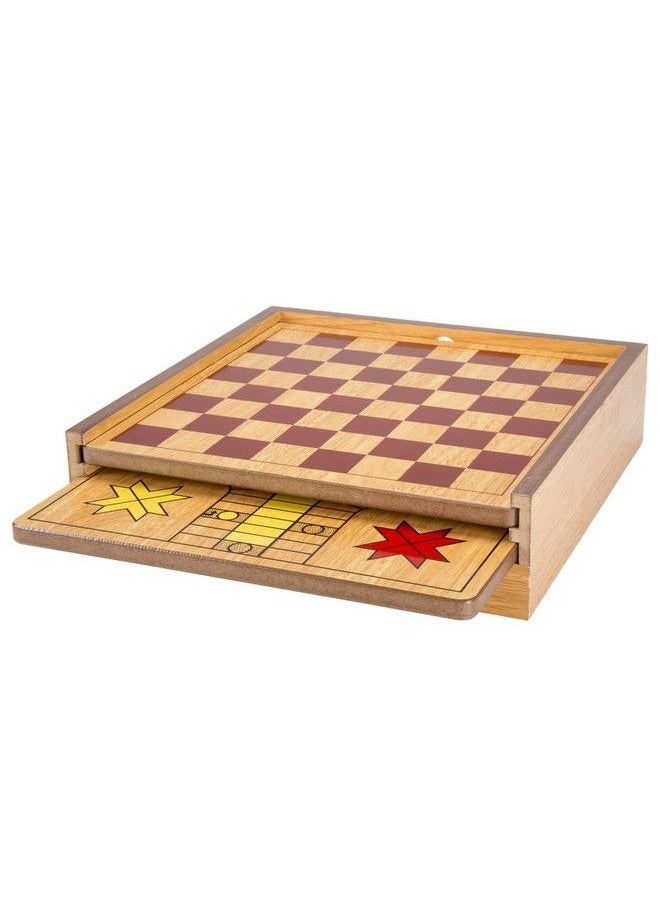 Hey! Play! - 7In1 Combo Game With Chess Ludo Chinese Checkers & More - Image 1
