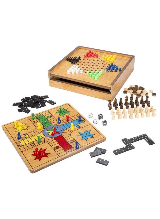 Hey! Play! - 7In1 Combo Game With Chess Ludo Chinese Checkers & More - Image 1