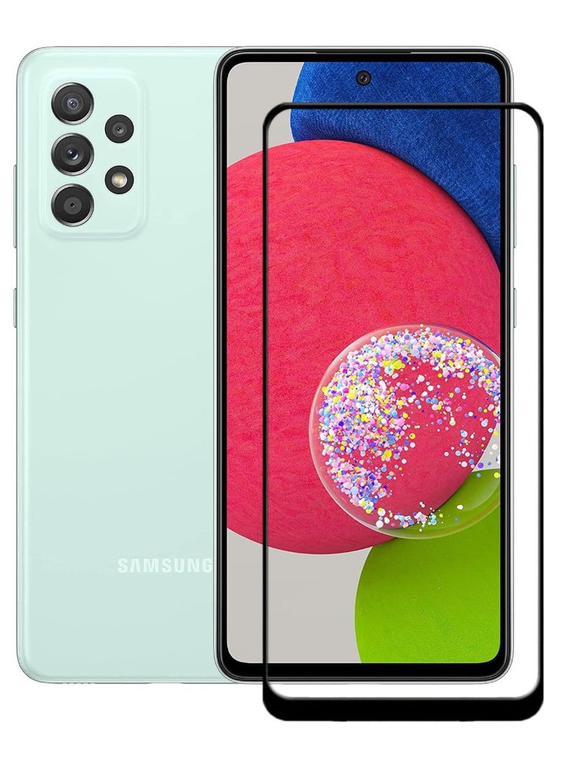 ACLIX Antistatic ESD Dustproof Premium Quality High Definition Tempered Glass Screen Protector Designed For Samsung Galaxy A52s 5G - Image 1