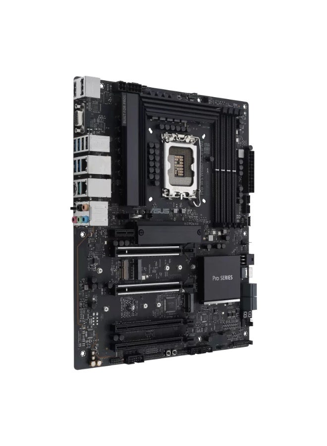 ASUS Pro WS W680-ACE IPMI Workstation Motherboard – Intel LGA1700, W680 Chipset, Supports 12th/13th/14th Gen Intel Core, DDR5 ECC/Non-ECC Up to 192GB, 4x PCIe Slots (PCIe 5.0 x16), 3x M.2 PCIe 4.0, Dual 2.5Gb LAN, USB 3.2 Gen2x2 Type-C, Remote IPMI Management, ATX | 90MB1DN0-M0EAY1 - Image 2