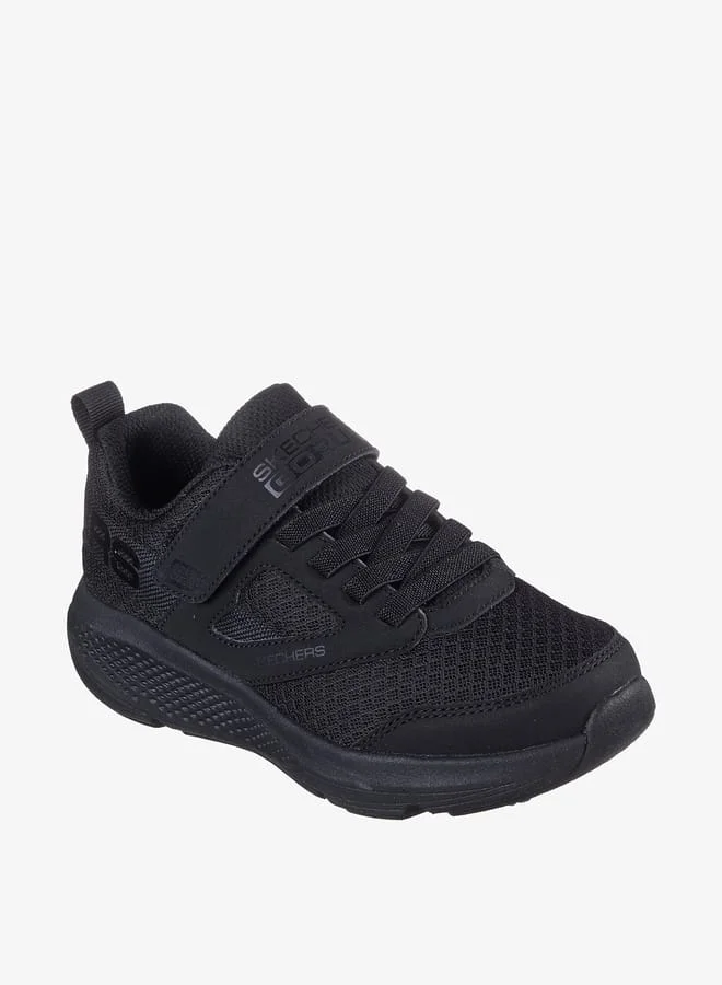 SKECHERS Boys Mesh Detail Sports Shoes With Hook And Loop Closure - Go Run Elevate