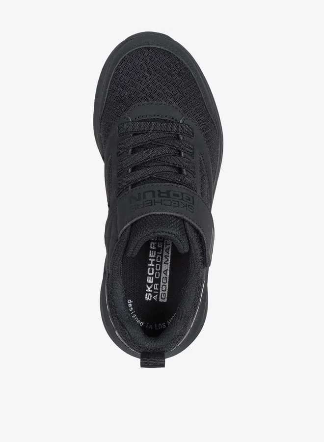 SKECHERS Boys Mesh Detail Sports Shoes With Hook And Loop Closure - Go Run Elevate