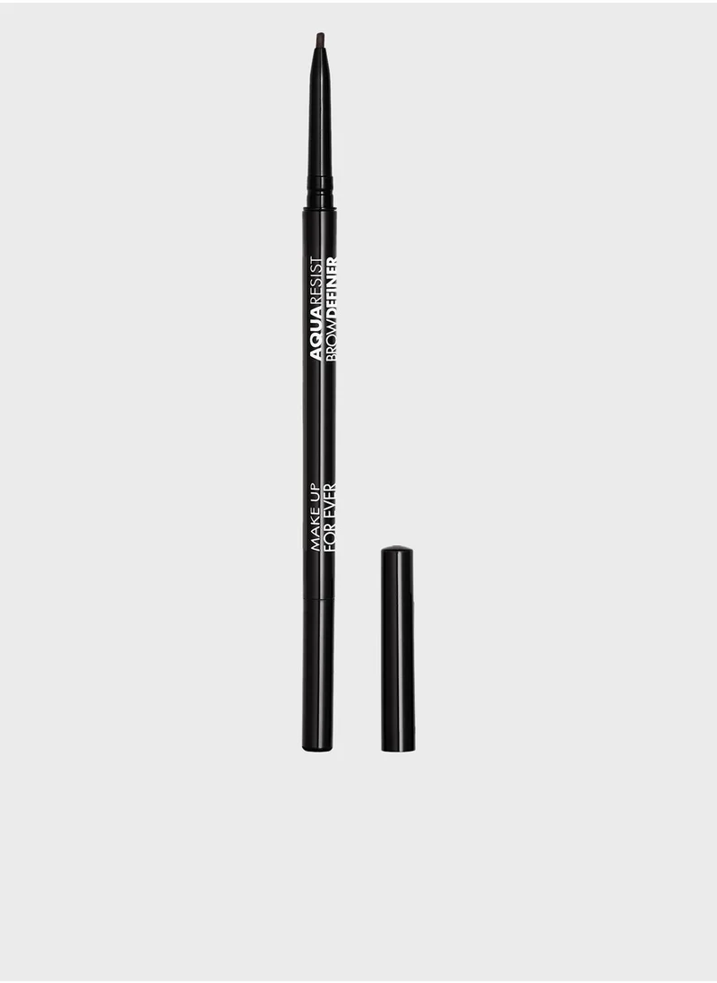 MAKE UP FOR EVER Aqua Resist Brow Definer - 50 Dark Brown