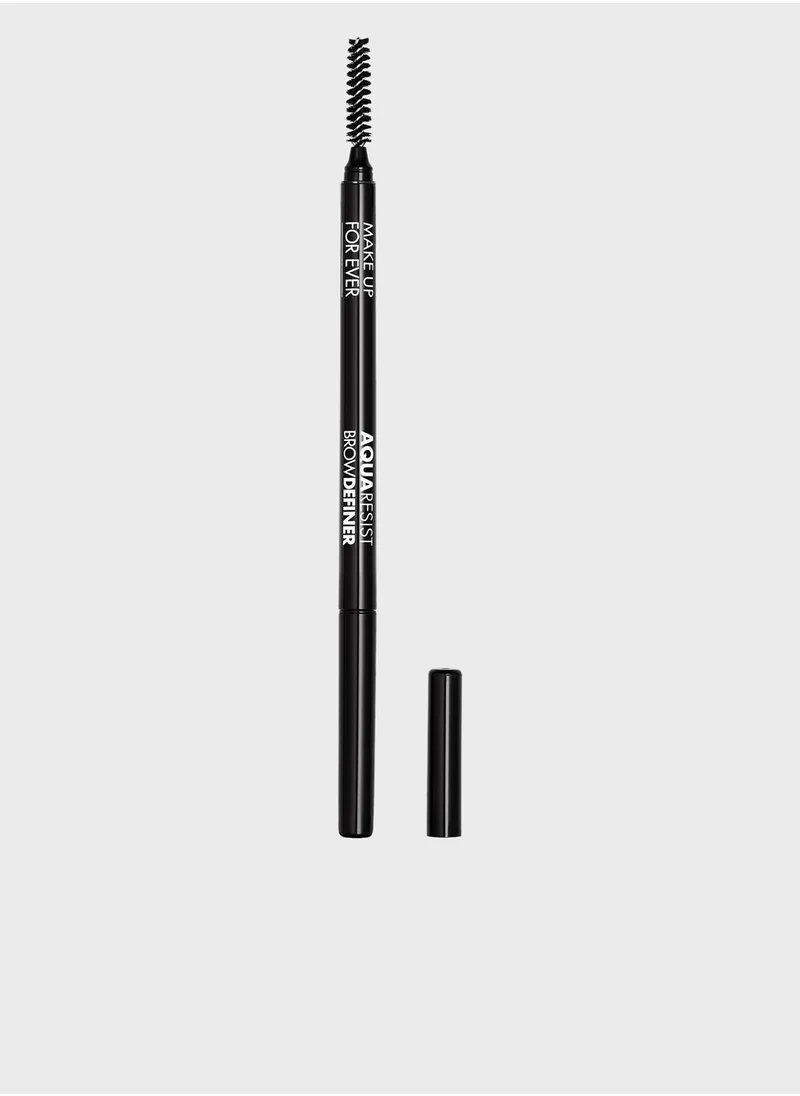 MAKE UP FOR EVER Aqua Resist Brow Definer - 50 Dark Brown