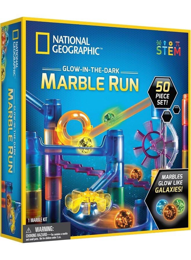 NATIONAL GEOGRAPHIC مجموعة مسار الكرات المتوهجة في الظلام من ناشيونال جيوغرافيك (50 قطعة) - Image 1