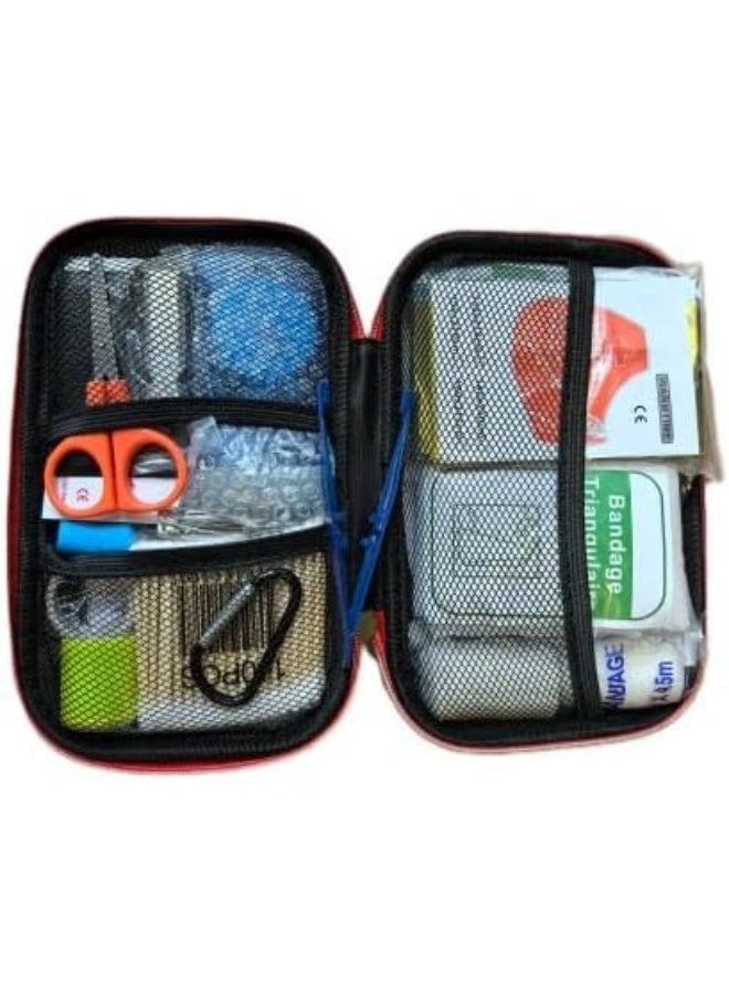 200-Piece Comprehensive First Aid Kit, Essential Medical Supplies for Home, Car, Office, and Travel, Organized Durable Case. - Image 2