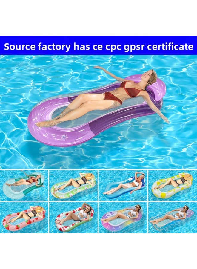Pool Float - Loving water float Pool Float - With ce/cpc/gpsr certificate - Water Spray Tanning Bed, Thickened Floating Mat, Adult Pool Raft, Summer Beach Lounger, Pool Party Accessory - Image 4
