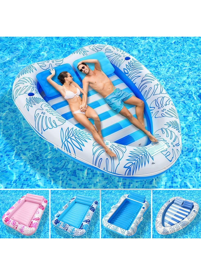 Pool Float - Loving water float Pool Float - With ce/cpc/gpsr certificate - Water Spray Tanning Bed, Thickened Floating Mat, Adult Pool Raft, Summer Beach Lounger, Pool Party Accessory - Image 5