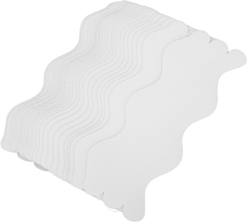 klarako Choice Shower Stickers Childfriendly Adhesive Tub Decals Sshaped 72PC Set Anti Slip Bathroom Safety Accessories (2 * 20cm) - Image 3