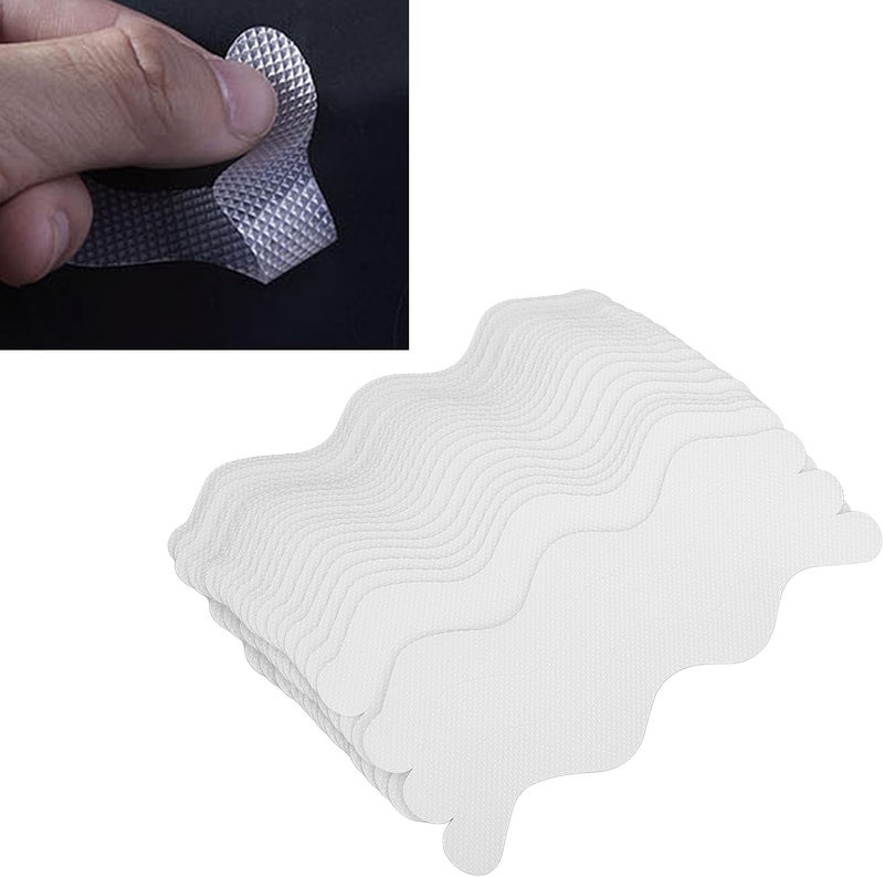 klarako Choice Shower Stickers Childfriendly Adhesive Tub Decals Sshaped 72PC Set Anti Slip Bathroom Safety Accessories (2 * 20cm) - Image 5