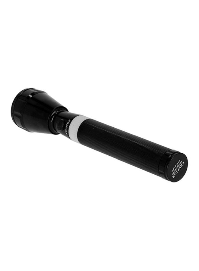 KRYPTON Rechargeable LED Flashlight Black/White - Image 2