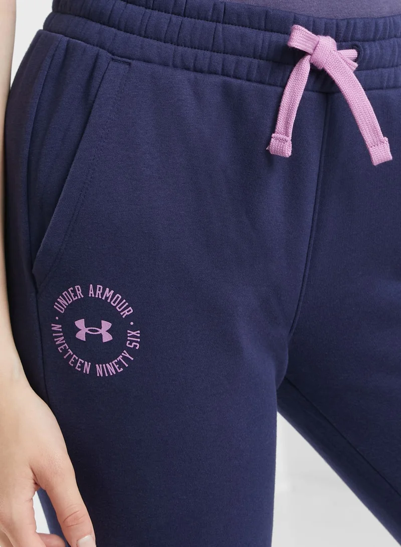 UNDER ARMOUR Rival Fleece Crest Sweatpants