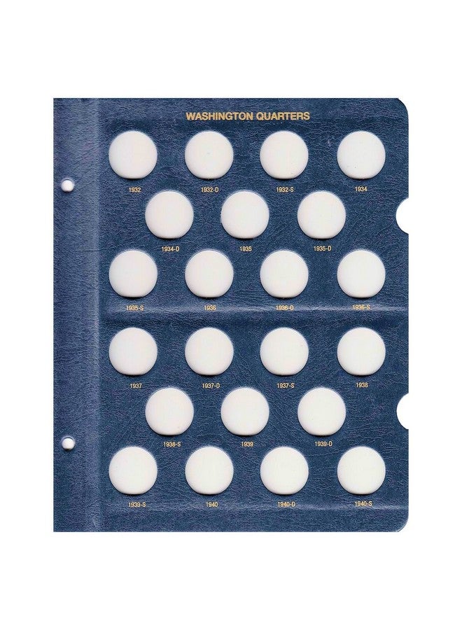 Whitman US Washington Quarter Coin Album 1932 - 1990 #9122 - Image 2