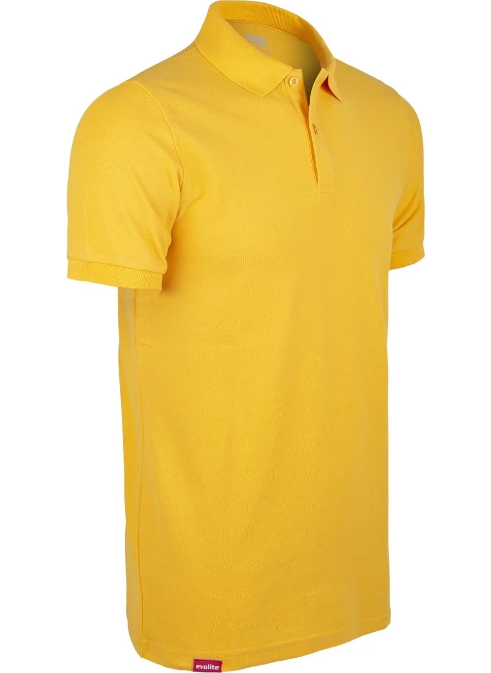 ايفوليت Deepraw Men Polo T-Shirt - Yellow