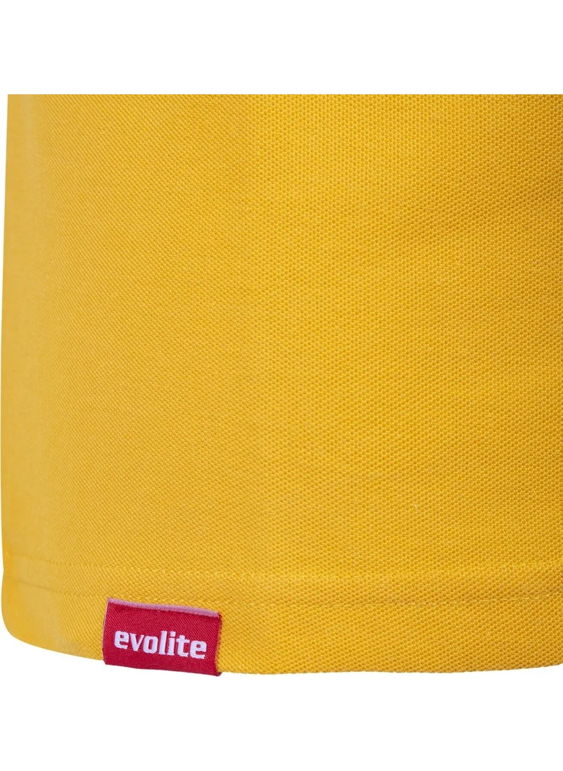 ايفوليت Deepraw Men Polo T-Shirt - Yellow