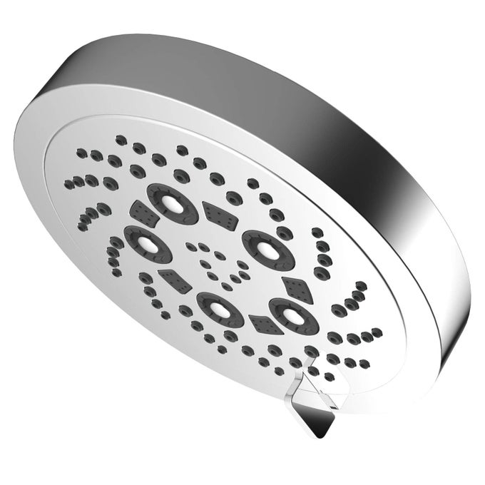 POLISHED CHROME S6000 VECTOR MULTIFUNCTION HIGH PRESSURE SHOWER HEAD 25 GPM