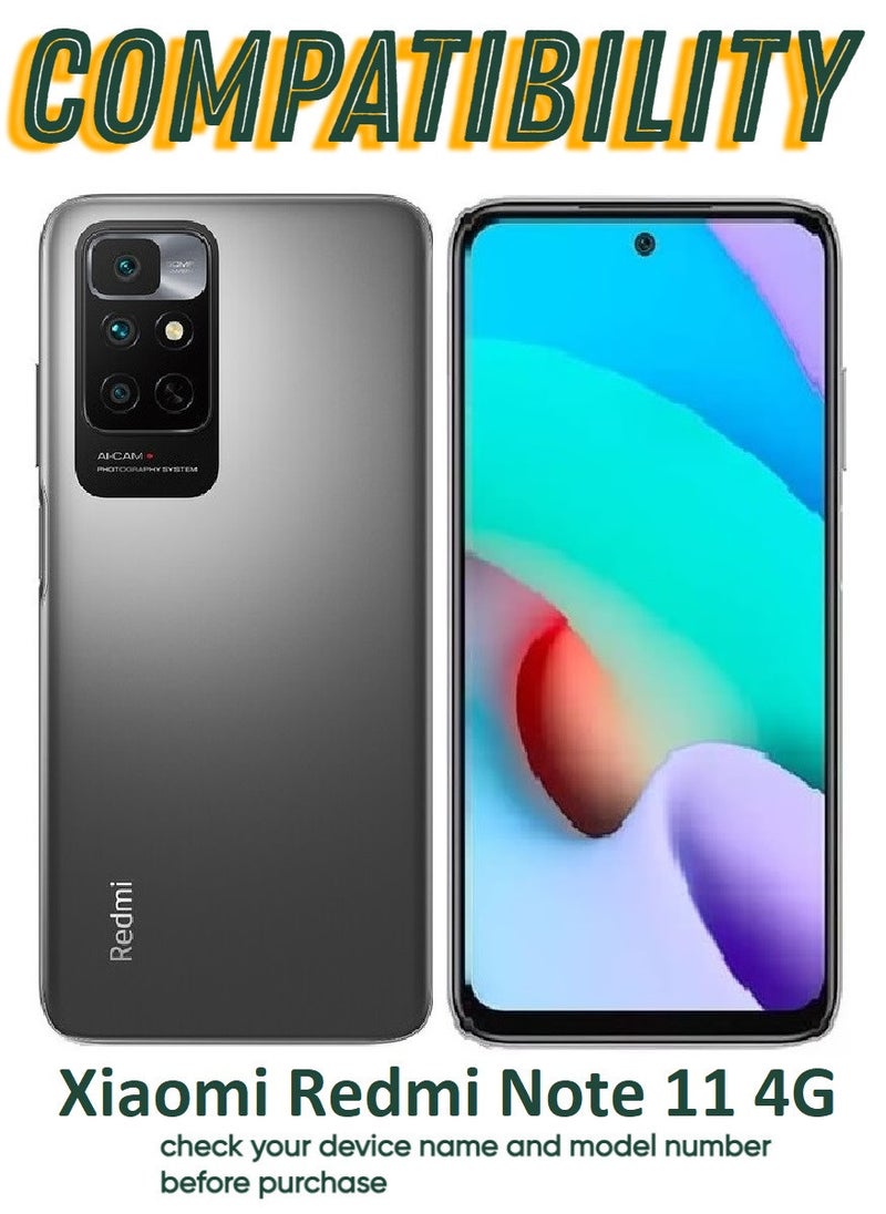 ACLIX 2 Pieces Antistatic ESD Dustproof Premium Quality High Definition Tempered Glass Screen Protector Designed For Xiaomi Redmi Note 11 4G - Image 3