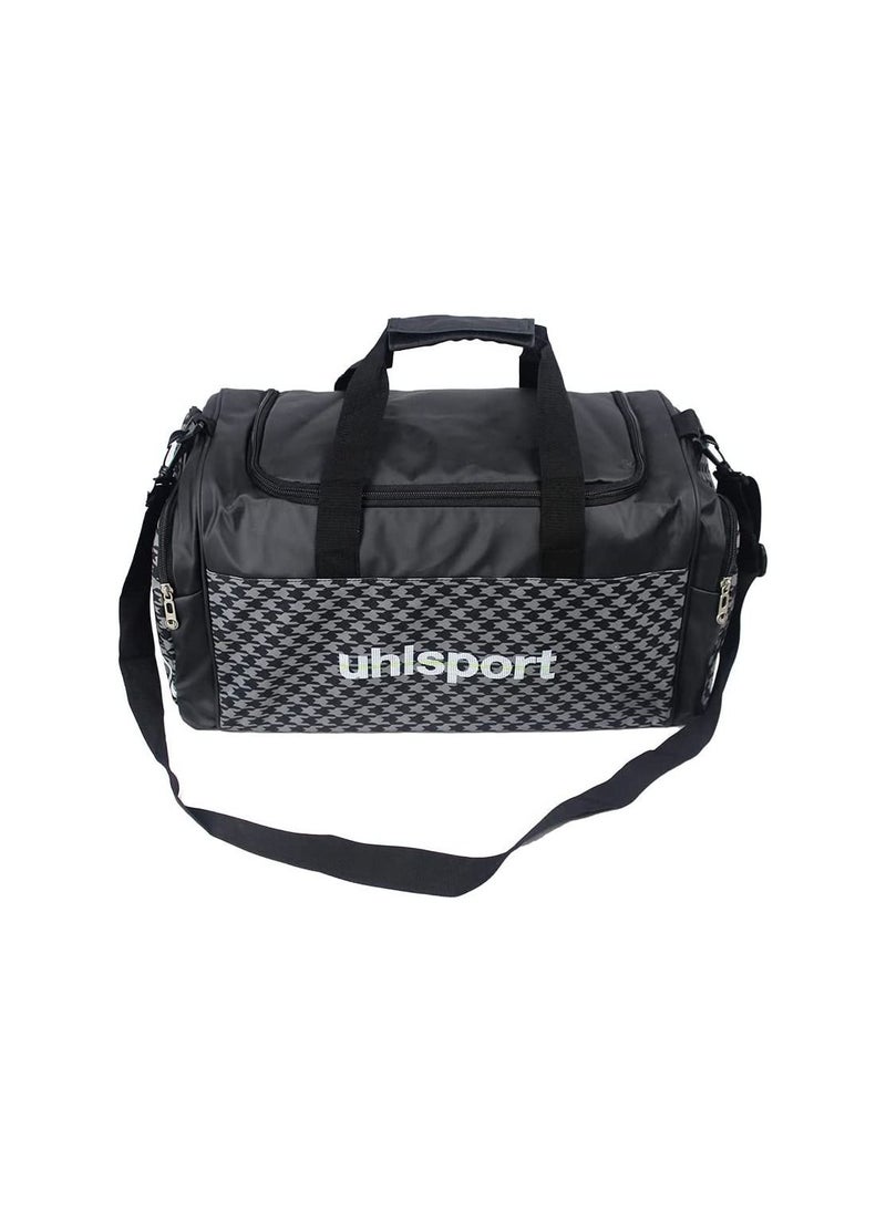 UHLSPORT uhlsport Sports Handbag, Easy for Carrying Shoulder Pads, Two Zippered Pockets On Side, U-Shaped Opening Big Main Compartment, Waterproof  - Image 3