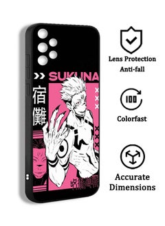 Phone Case Cover For Anime Jujutsu Kaisen Gojo Sukuna Art Samsung Galaxy A32 4G JJK07 Drawing